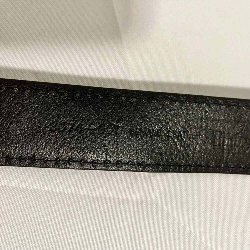 Timberland Original Boot Belt Genuine Leather Timeless Mens